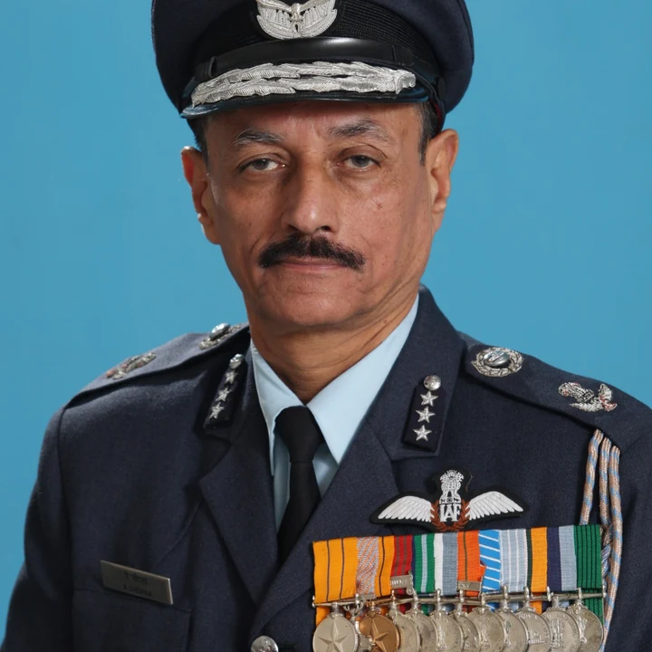 Portrait of Air Marshal Anil Chopra